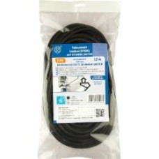 Уплотнитель фигурный Киевгума К006 (EPDM) 12 м черный