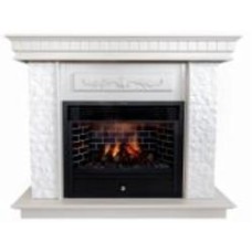 Каминокомплект ASTRA FLAME Нук White + Плутон
