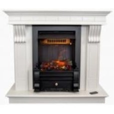 Каминокомплект ASTRA FLAME Гелиос White + Прометей