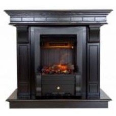 Каминокомплект ASTRA FLAME Гермес Black + Прометей
