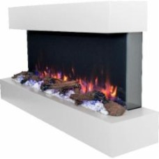 Каминокомплект ASTRA FLAME Нью-Йорк White