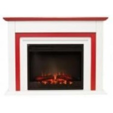 Каминокомплект ASTRA FLAME Техас красный