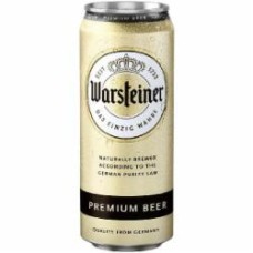 Пиво Warsteiner Premium Verum светлое фильтрованное ж/б 4,8% 0,5 л