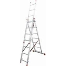 Лестница 3-секционная универсальная BauGut Meister 3T 3х7 (90221495)