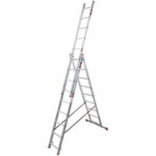 Лестница 3-секционная универсальная BauGut Meister 3T 3х9 (90221462)