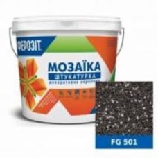 Декоративная штукатурка мозаичная Ферозит FG-501 14 кг