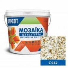 Декоративная штукатурка мозаичная Ферозит Мозаика C-032 1,6 мм 14 кг