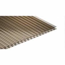 Поликарбонат сотовый PALRAM Onduclair 6 мм 1050x3000 бронзовый
