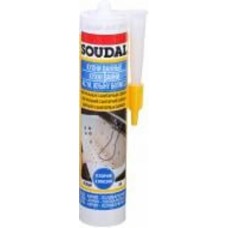 Герметик силиконовый SOUDAL нейтральный санитарный белый 280 мл
