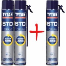 Пена монтажная Tytan STD 750 мл 2+1 шт.