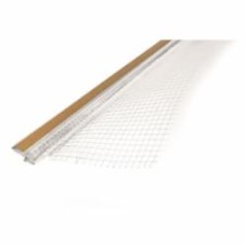 Профиль оконный примыкающий с сеткой Masterplast THERMOMASTER W-PROF PLUS 2,5м с уплотнителем