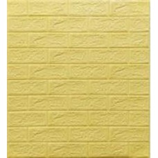3D-панель Sticker Wall кирпич бежевый 700х770х5 мм (09-5)