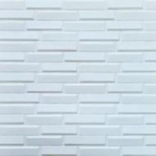 3D-панель с ПВХ самоклеящаяся Sticker Wall кладка белая 700х770х8 мм (31-8)