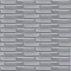 3D-панель из ПП самоклеющаяся Sticker Wall серая 700x770x5 мм SW-00000217