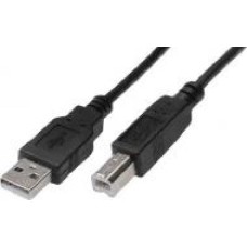 Кабель Digitus USB Am – USB Bm 3 м черный (AK-300102-030-S)