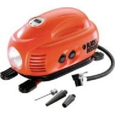 Компресcор автомобильный Black+Decker 12В ASI200 120PSI / 8,3bar.