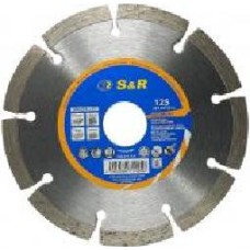 Диск алмазный отрезной S&R Meister 125x2,2x22,2 кирпич , камень , бетон 252471125