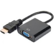 Адаптер Digitus HDMI – VGA черный (DA-70461)