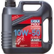 Моторное масло Liqui Moly Motorbike 4T Street Race 10W-50 4 л (7508)