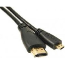 Кабель PowerPlant HDMI – miniHDMI 2 м черный (KD00AS1273)