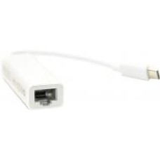 Кабель PowerPlant USB Type-C – RJ45 0,12 м белый (DV00DV4067)