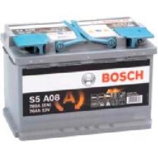 Аккумулятор автомобильный Bosch S5 A08 70А 12 B «+' справа