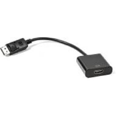 Переходник PowerPlant HDMI – DisplayPort 0.15 м черный