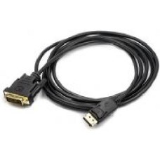 Кабель PowerPlant DisplayPort – DVI 3 м черный