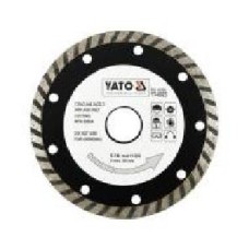 Диск алмазный отрезной YATO TURBO 125x2,6x22,2 камень, бетон YT-6023