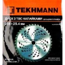 Нож для мотокосы Tekhmann 255х25.4 мм 40 ТВС