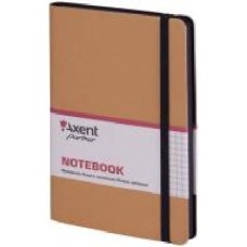 Книга для записей Partner Soft, 125 * 195, 96л, кл, золота Axent