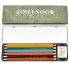 Набор карандашей цанговых Diamond Pencils 6 шт Koh-i-Noor