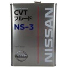 Масло трансмиссионное Nissan СVT Fluid NS-3 CVT 4 л(KLE53-00004)