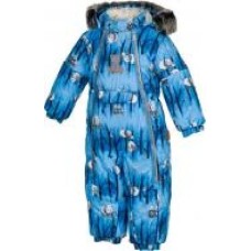 Комбинезон для мальчика HUPPA Lotus р.62 темно-синий/с принтом 36260030-72386-062