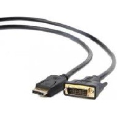 Кабель Cablexpert DisplayPort – DVI 3 м черный (CC-DPM-DVIM-3M) DisplayPort вилка/DVI вилка