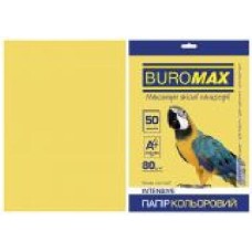 Бумага офисная цветная Buromax A4 80 г/м Intensiv 50 листов BM.2721350-23 золотой