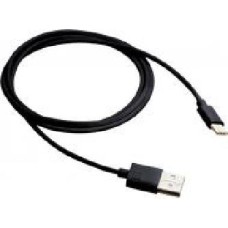 Кабель Canyon USB type C – USB type A 1 м черный (CNE-USBC1B)