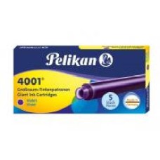 Набор картриджей 4001 5 шт. фиолетовый 310664 Pelikan