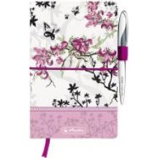 Книга для записей Ladylike Bloom А5 96 лист. 11370954 Herlitz