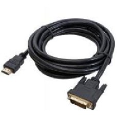 Кабель мультимедийный Patron HDMI – DVI 3 м черный (CAB-PN-DVI-HDMI-30) 24+1pin