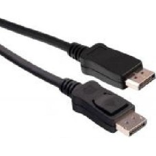 Кабель мультимедийный Patron DisplayPort/DisplayPort 1,8 м черный (CAB-PN-DP-DP-18)