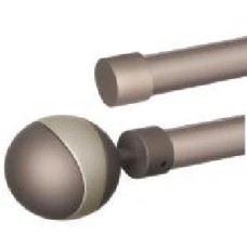 Готовый карниз Gardinia Kira Орбит с внутренней дорожкой двойной d19 мм 160 см капучино Готовый карниз Gardinia Kira Орбит с внутренней дорожкой двойной d19 мм 160 см капучино