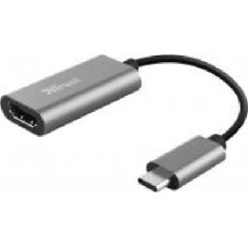 Переходник Trust USB Type-C – HDMI 0,2 м серый (23774)