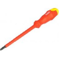 Отвертка MasterTool SL6.5 х 150мм диэлектрическая 47-0615