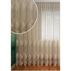 Тюль Индиана с вышивкой 500x265 белый Декор-ін