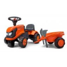 Трактор с прицепом Falk 260C Kubota оранжевый 260C