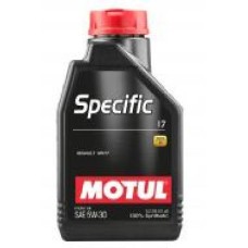 Моторное масло Motul Specific 17 SAE 5W-30 1 л (109840)