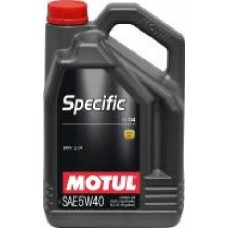 Моторное масло Motul Specific LL-04 SAE 5W-40 5 л (101274)