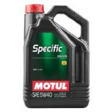 Моторное масло Motul Specific CNG/LPG SAE 5W-40 5 л (SPECIFIC CNG/LPG 5W40 5L)