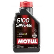 Моторное масло Motul 6100 Save-Lite 5W-30 1 л (6100 SAVE-LITE 5W30 1L)